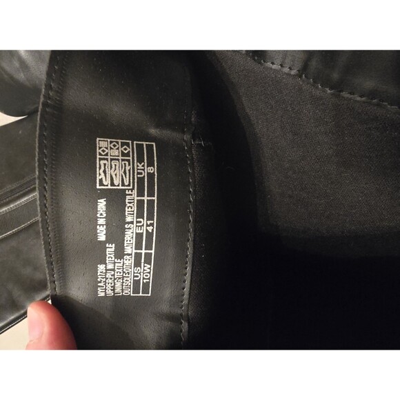 Avenue Women's Wide Width Myla Tall Shaft Boots - 10 W, Black, Plus Size - Picture 5 of 6